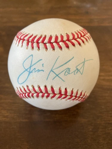Jim Kaat Autographed Official Baseball - Beckett