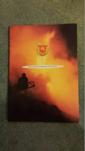 Rotterdam Netherlands Fire Brigade Brochures