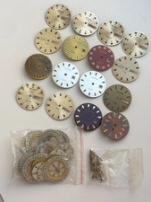 LOTTO OROLOGIO VINTAGE QUADRANTE PER RICAMBI CCCR URSS RUSSO SLAVA СЛАВА