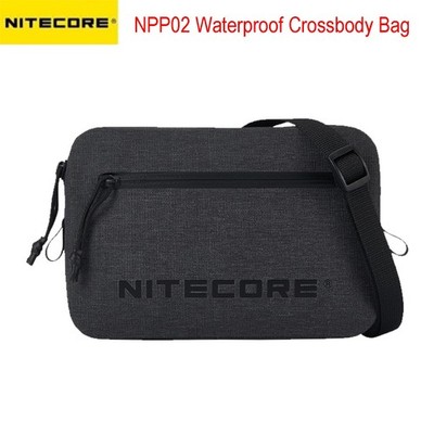 NITECORE NPP02 1.4L Commute Crossbody Bag 900D TPU Coated Cationic Fabric Pouch