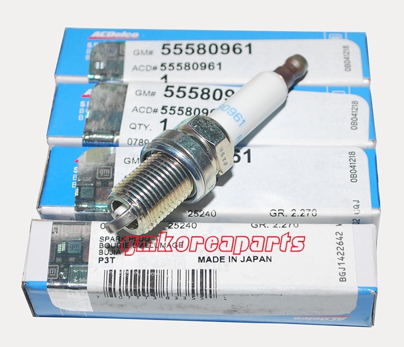 CHEVROLET ACDelco 55580961  X 4EA Spark Plug GMKOREAPARTS
