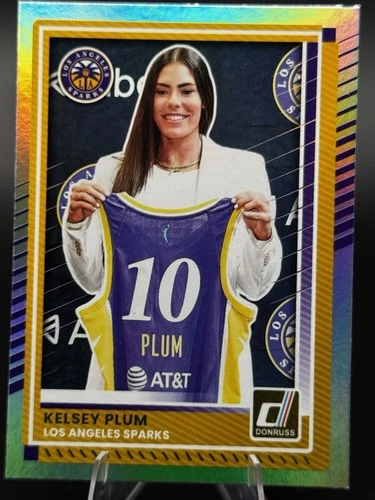 Panini 2025 Donruss WNBA Silver Prizm Kelsey Plum Los Angeles Sparks #12