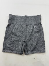 Gymshark Shorts Womens Large Gray High Waist Biker 4in Inseam Compression Gym