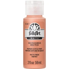 FolkArt Acrylic Paint 2oz-Peach Breeze