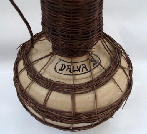 Vintage country german art pottery marked Dalva S for water wine ceramic pitcher - Picture 3 of 8