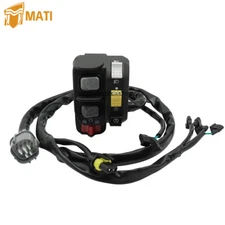 Handlebar Control Switch Start Stop Headlight for Honda Foreman 500 TRX500FE 4x4