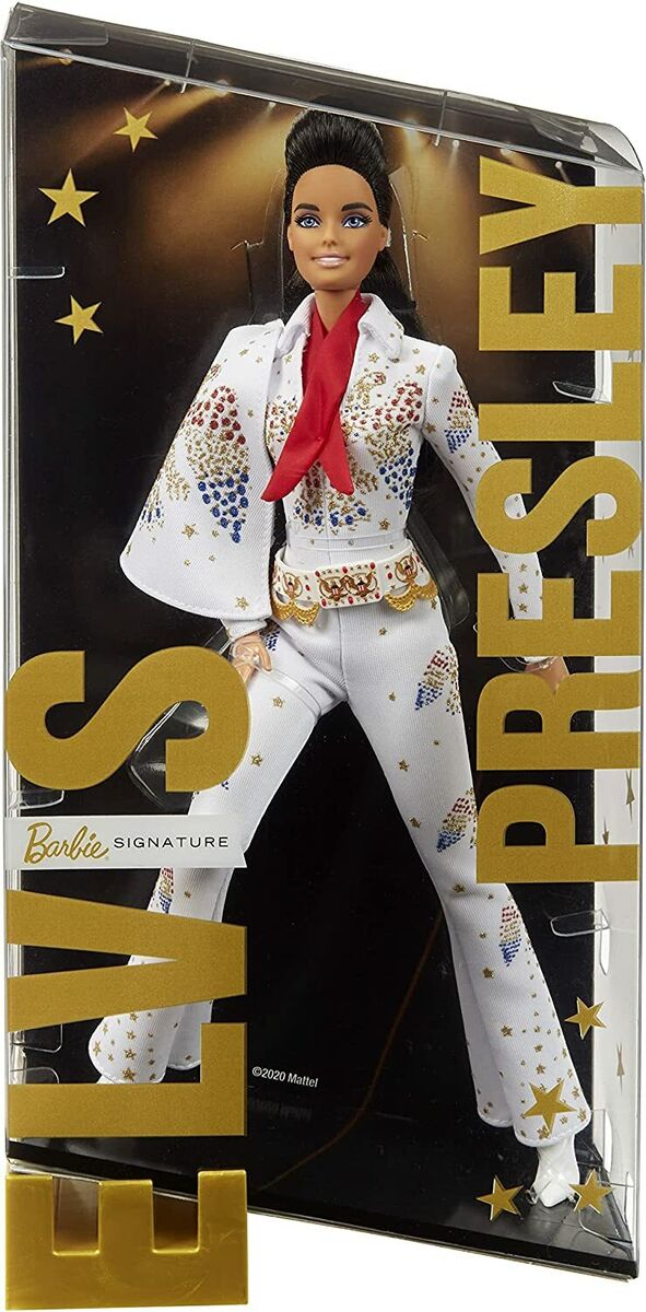 Barbie Signature Elvis Presley Doll (12-in) with Pompadour Barbie Signature Elvis Presley Doll (12-in) with Pompadour