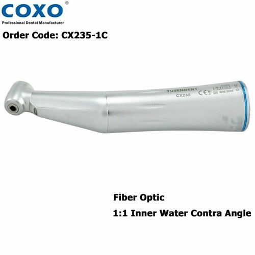 YUSENDENT COXO 1:1 Contre-angle bague bleue Pièce à main dentaire fit NSK Kavo - Imagen 11 de 33
