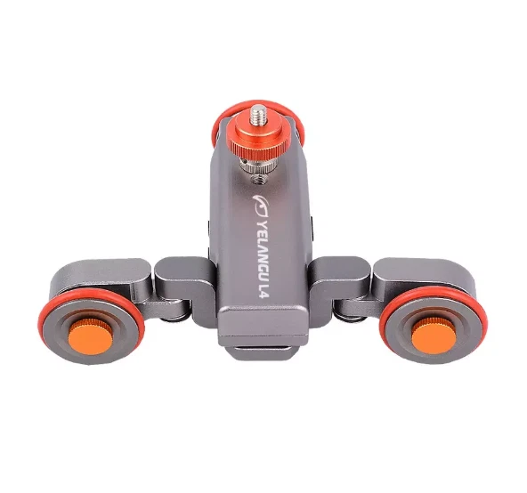 3-Wheels Motorized Camera Video Auto Dolly Car With Wireless Remote For DSLR - Image 4 of 4