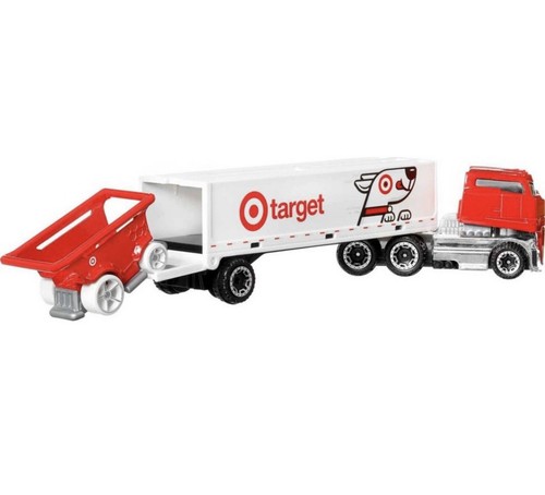 Hot wheels Bullseye’s Big Rig with Cart Super Rigs Target Exclusive - Picture 3 of 6