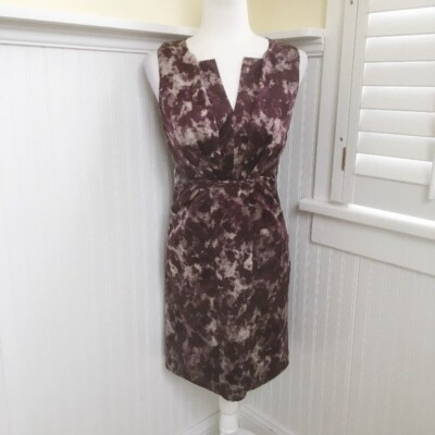 open lace back dress Ann Taylor Loft Size 8-M Women's Blue Solid A Line Dress  Treasures  Upscale Consignment