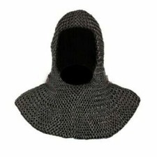 Chainmail Coif For Sale Chain Coif Armour Chain Mail Hood Chain Mail Clothing