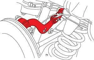 SPC Performance Rav4 Ajustable Brazo Camber - Izquierdo - spc67811 Foto 2 de 3