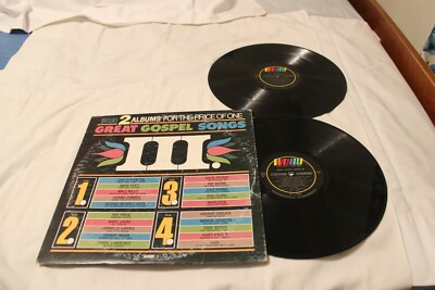 GREAT GOSPEL SONGS III-2LP Various Artists STEREO
