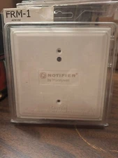 NOTIFIER FRM-1 Fire Alarm Intelligent Addressable Relay  Module white