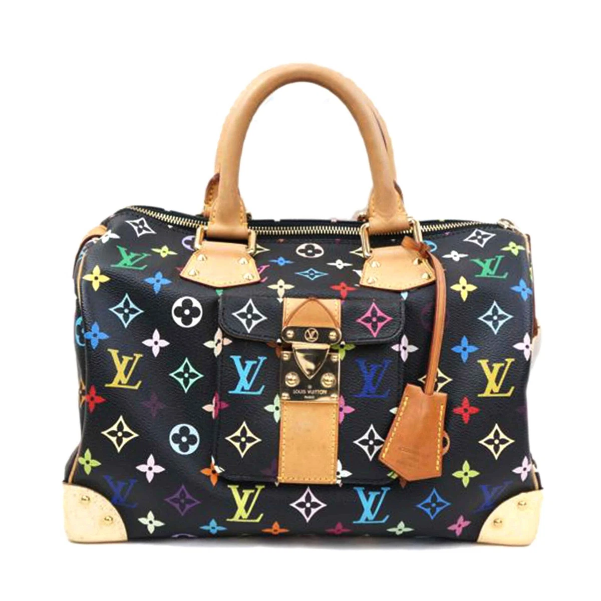 LOUIS VUITTON Multi-color mini speedy M92644 Women's Boston bag from Japan  Used