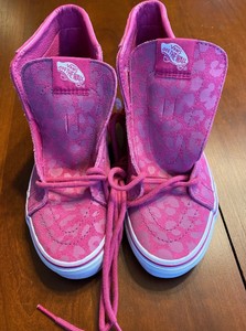 pink cheetah vans