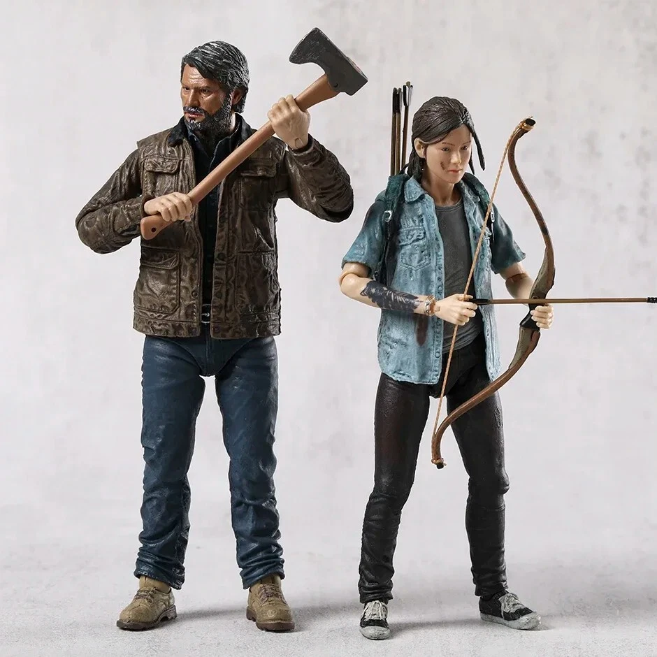 NECA Figurine The Last Of Us Joel et Ellie part 2 Collector 18 cm NEUF - Photo 3/4