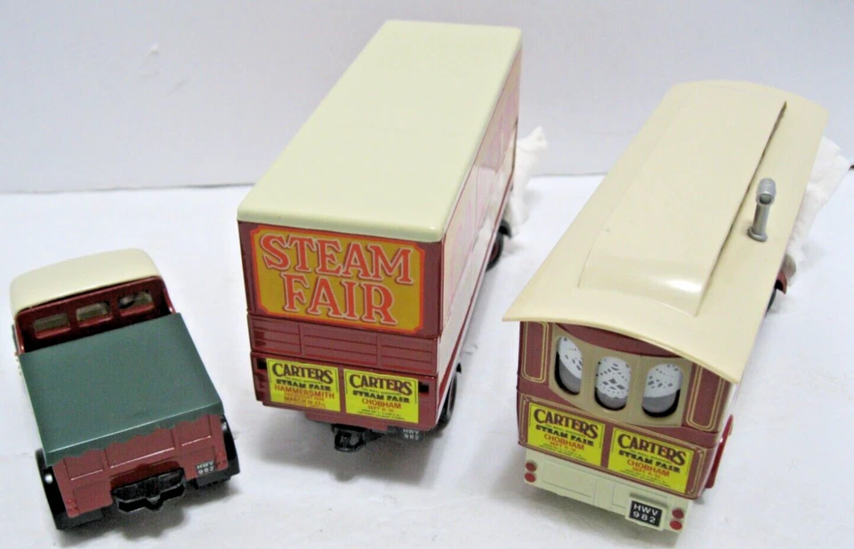 CORGI CLASSICS SCAMMELL HIGHWAYMAN BALLAST W/CLOSED POLE TRAILER & CARAVAN SET - Image 4 of 4