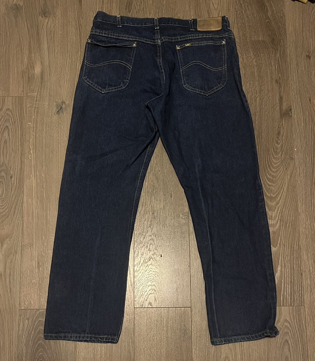 VTG LEE 70s 80s Jeans Men 36x30 Fit Dark Wash Denim Union VTG LEE 70s 80s Jeans Men 36x30 Fit Dark Wash Denim Union