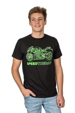 TecMATE Men's T-Shirt (Black, 2 Extra Large)