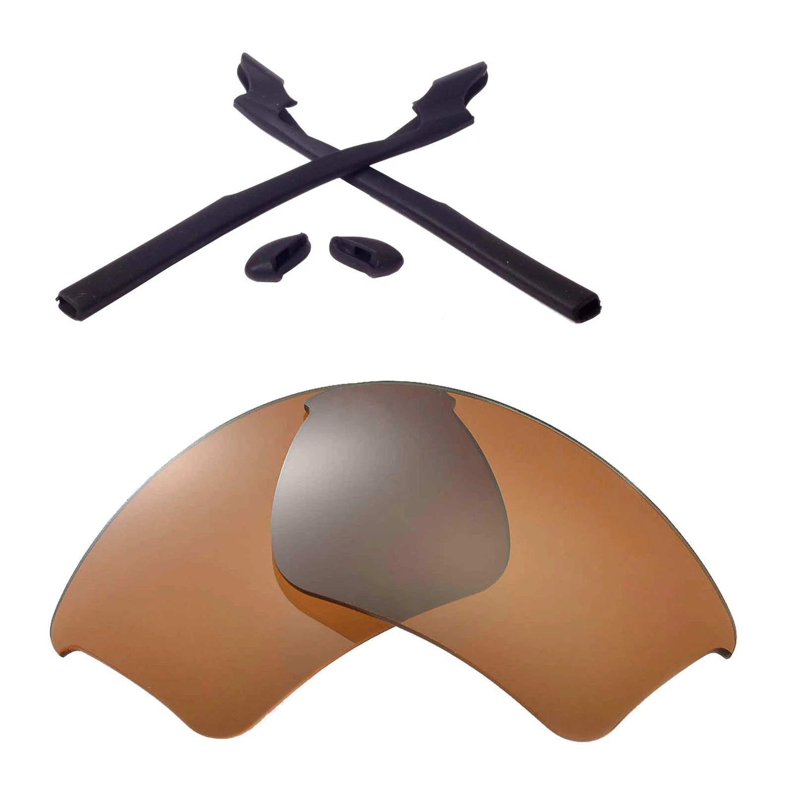 Walleva Polarized Brown Lenses + Black Rubber Kit For Oakley Half Jacket 2.0 XL
Opens in a new windo