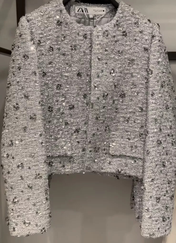 ZARA ジャケット ZARA / ペインティングデザインデニムジャケット Gジャン EU XL