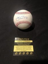 James McCann Signed Autograph Official MLB Baseball COA New York Mets OMLB