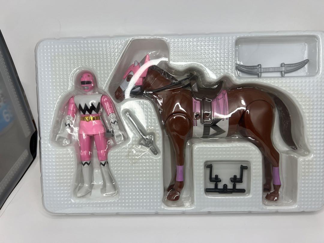 【奇跡の新品未開封】ギンガピンク＆獣走馬ピンクフラワー バンダイ 獣走馬ピンクフラワー/星獣戦隊ギンガマン