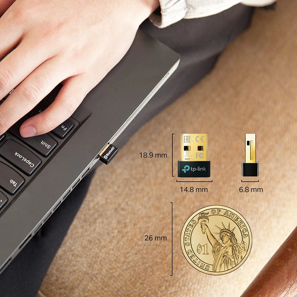 Адаптер USB Bluetooth 5.3 для ПК Windows 8 10 11 Plug And Play беспроводной Conne... - Изображение 4 из 4