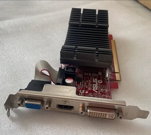 Asus EAH4350 PCIE AMD HD4350 DVI/VGA/HDMI 512MB Graphics Card - Image 4 of 4