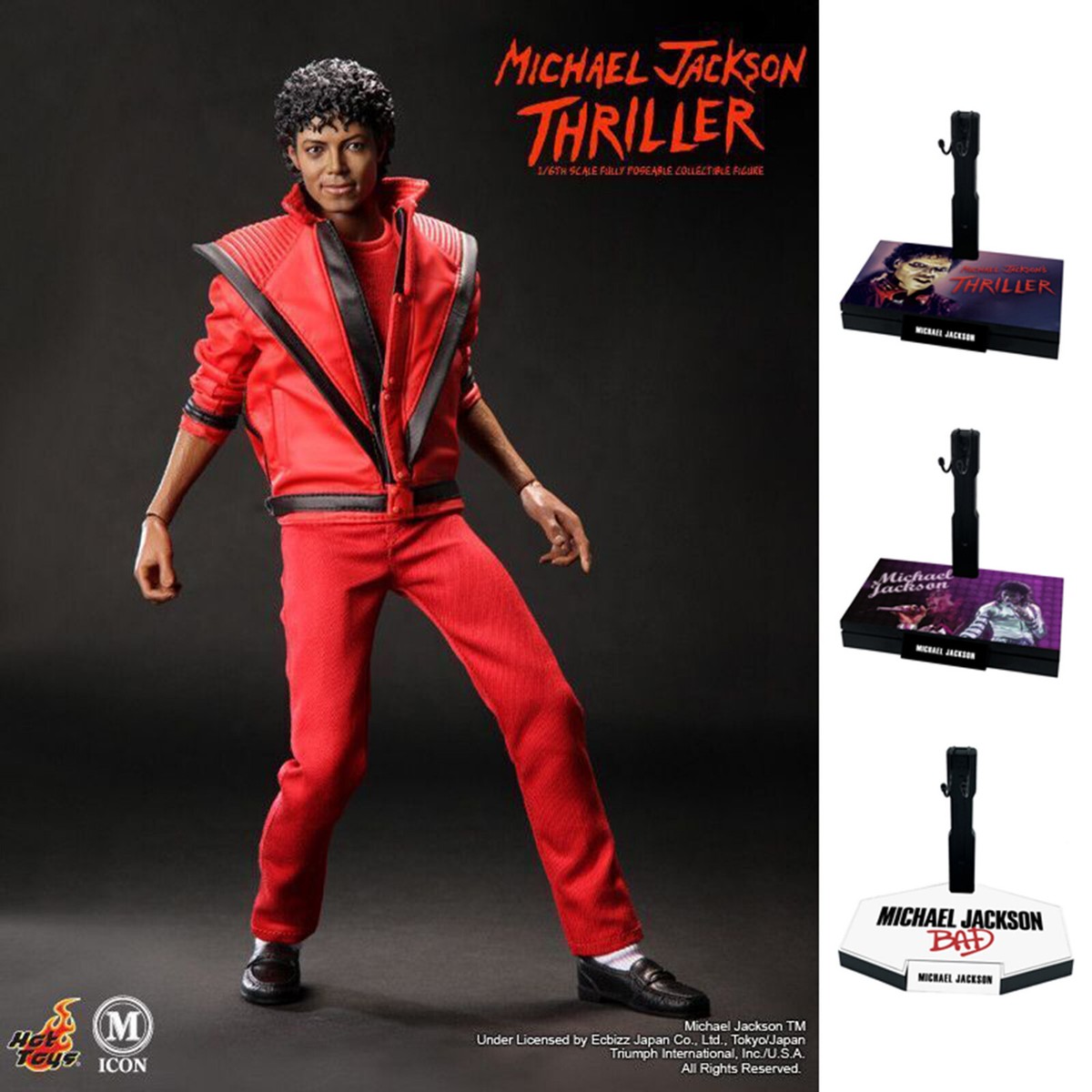 1/6 Scale Action Figure Display Stand Michael Jackson | eBay