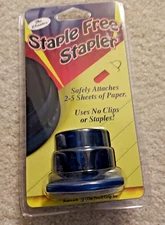 Pencil Grip Staple Free Stapler NEW