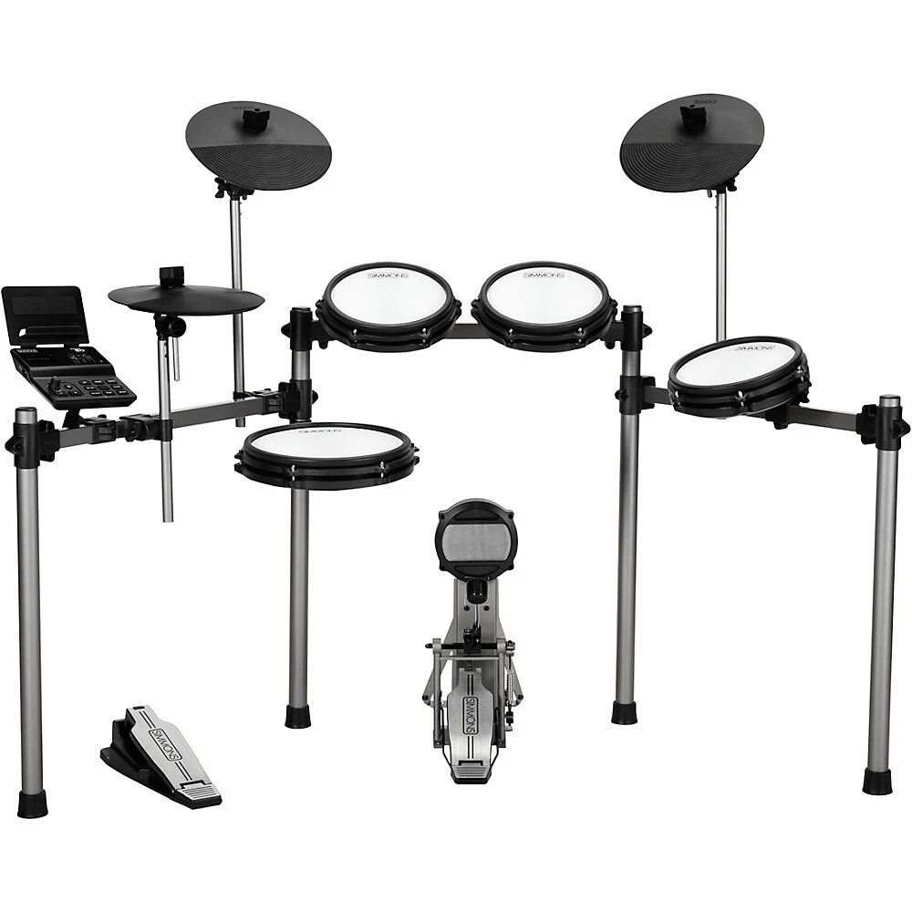 Simmons Titan 50 Electronic Drum Kit with Mesh Pads and Bluetooth