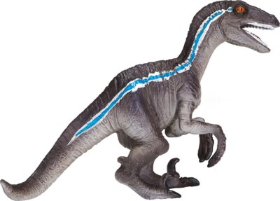 Mojo 381022 Velociraptor geduckt 11 cm Dinosaurier