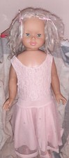 BAMBOLA EFFE GIGANTE GRANDEZZA NATURALE ANNI 70 VINTAGE DOLL CON DISCO 