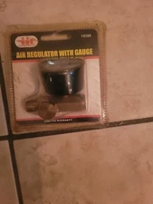 New Vintage Illinois Industrial Tool Air Regulator With Gauge Model 10200
