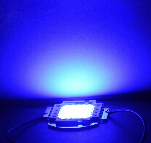 4PCS LED Chip COB High SMD Flood Lamp Bead Bulb 20W Blue Integrated Lamp Beads - Picture 2 of 3