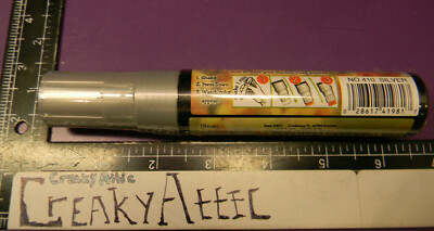 JUMBO SILVER TERRA COTTA GARDEN ACRYLIC MARKER WATER BASED MARVY NEW CREAKYATTIC