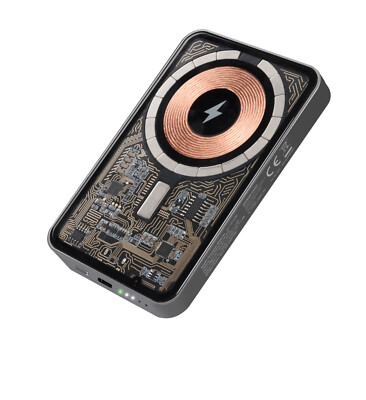 ISY ITP-5000 MagSafe Powerbank 5000 mAh Silber/Transparent online  