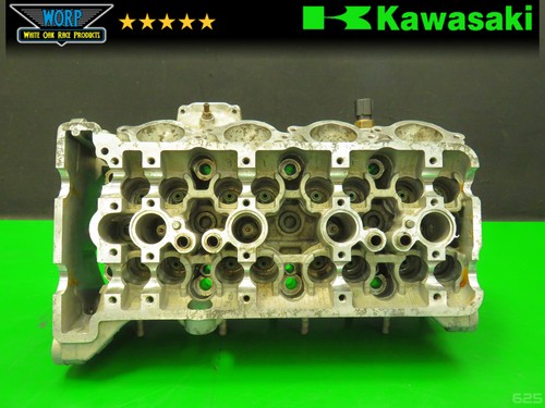 GENUINE OEM 95-06 KAWASAKI ZX6R NINJA 600 ENGINE CYLINDER HEAD TOP END 11061-004 - Picture 9 of 19