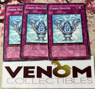 3x (M/NM) - Chain Healing - CDIP-EN053 - Common - 1st Edition YuGiOh | eBay