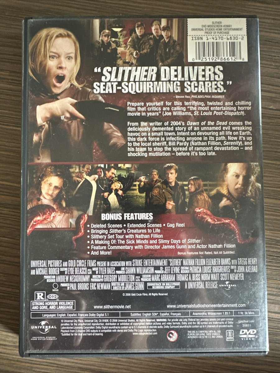 Slither (DVD Widescreen 2006) 25192866128| eBay