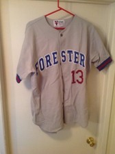Santa Barbara Foresters Game Used Jersey Minor League Baseball Jersey