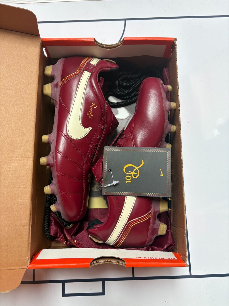 NIKE - 値下げNIKE TIEMPO RONALDINHO FG 25cm BNIB Rare Nike Air Tiempo Ronaldinho FG Black Dinho R10 10R