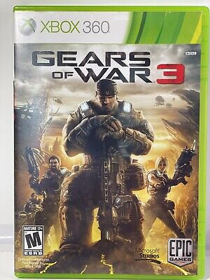  Microsoft Gears Of War 3 (Xbox 360) : Video Games