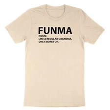 Funma Shirt Like A Regular Grandma Only More Fun Tshirt Tee Gift for New Grandma