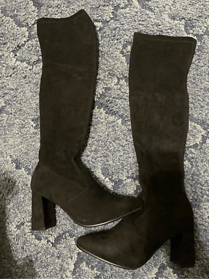 Hawkwell Women s Size 7 Brand New Thigh High Boots Black Heeled