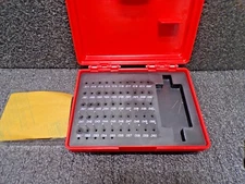 Value Collection 50 Piece, 0.011 to 0.06 Inch Plug & Pin Gage Set Minus 0.0002 I