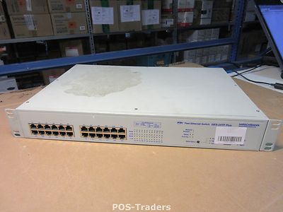 HIRSCHMAN GES-24TP PLUS 24x 10/100 store and forward INCL 1X GESXM-MGMT MODULE